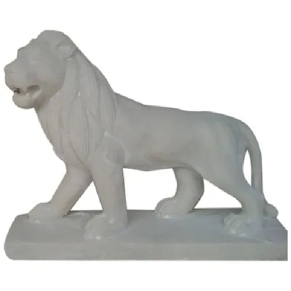 Marble Lion Statue