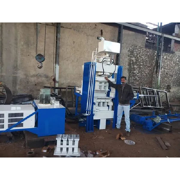 8 Cavity Fly Ash Brick Making Machine