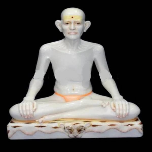 Marble Siddharudha Swami Statue