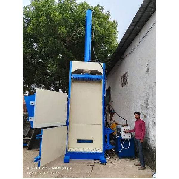 Hydraulic Baling Press For Cotton Waste