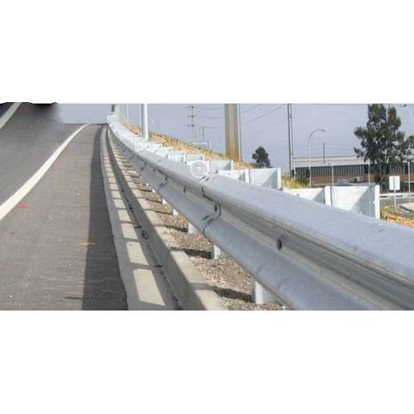 W Beam Crash Barrier