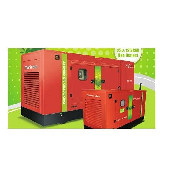 125 KVA Mahindra Gas Generator