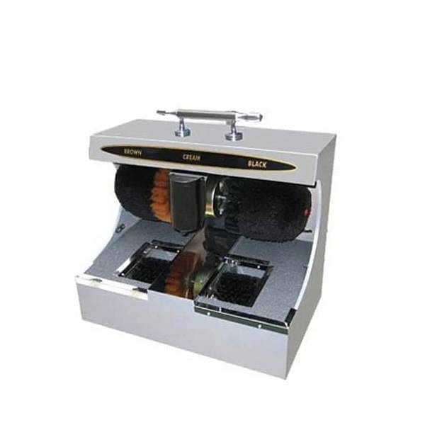 Shoe Shining Machine With Sole Cleaner