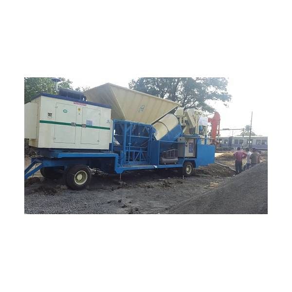 Mobile Concrete Batching Plant