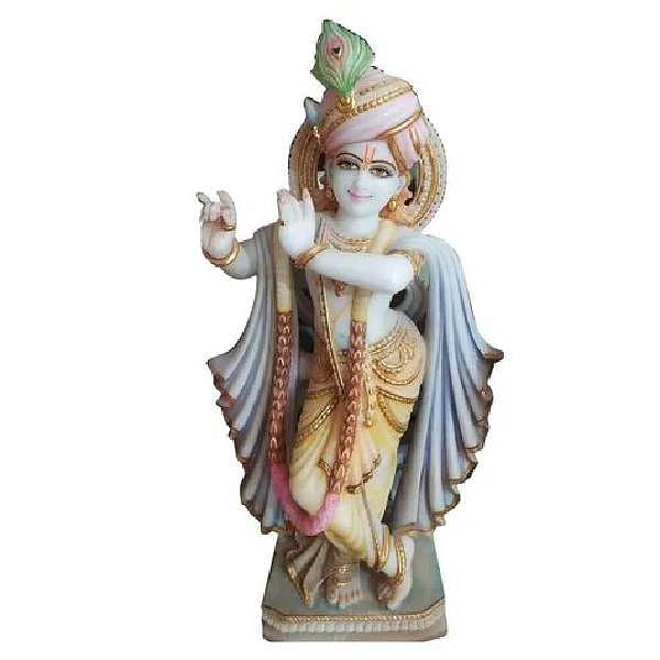 Marble Krishna Statue