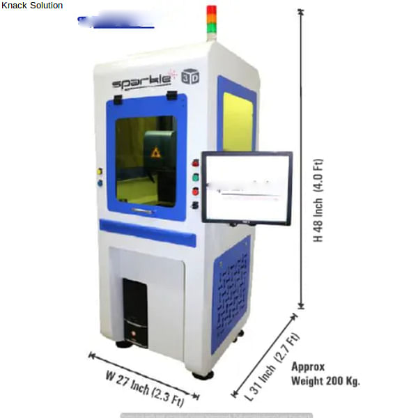 3D Laser Engraving Die Machine