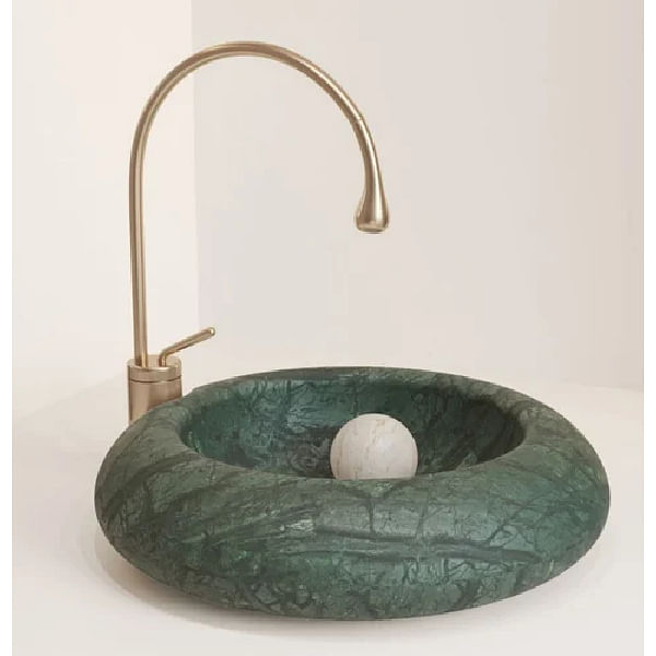 Green Marble Wash Basin