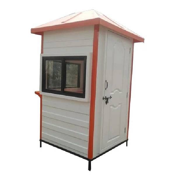 Portable FRP Security Cabin