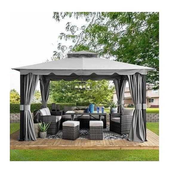 Wicker Garden Gazebo