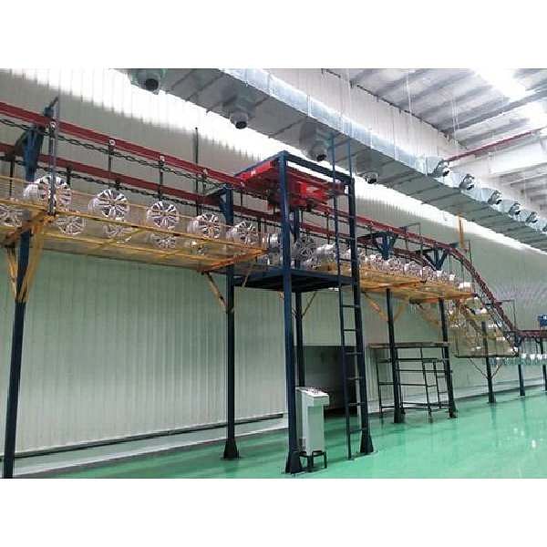 Shot Blasting I-Beam Overhead Conveyor