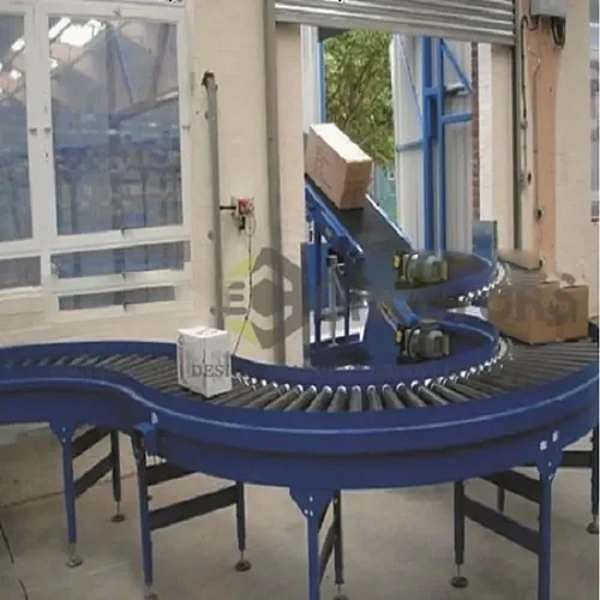 Curved Roller Conveyor