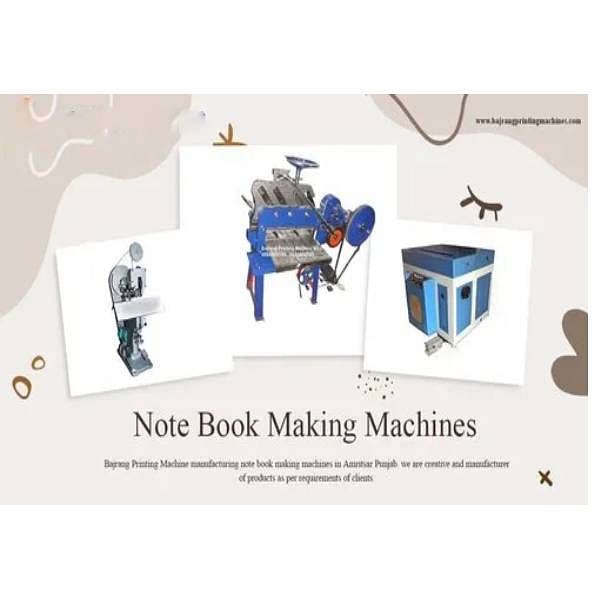 Note Book Making Machinery