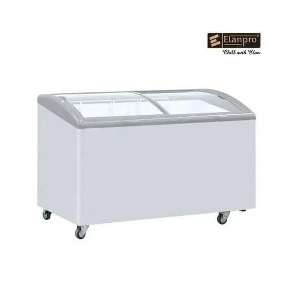 Elanpro EKG 405A Double Door Flat Glass Freezer