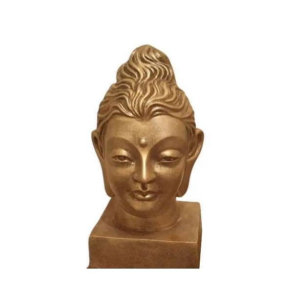 Fiber Budha Head Statue