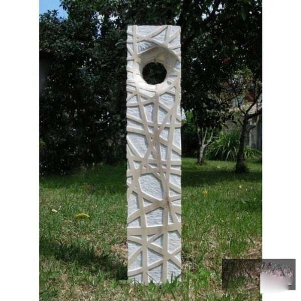 Modern Art Marble Pillar Sculpture