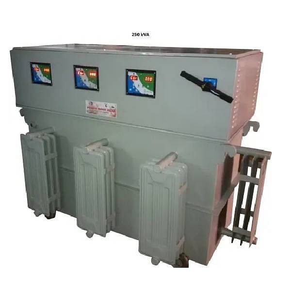 250 KVA Oil Cooled Servo Voltage Stabilizer