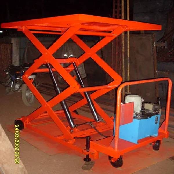 120 Electric Lift Table With Wheel