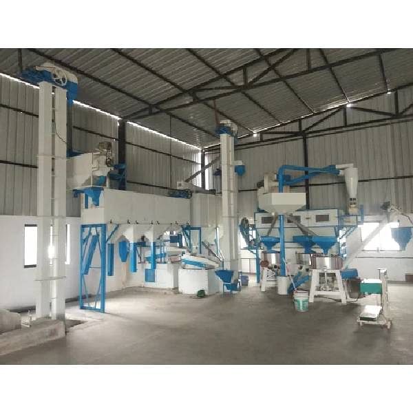 Mild steel fully automatic flour mill plant