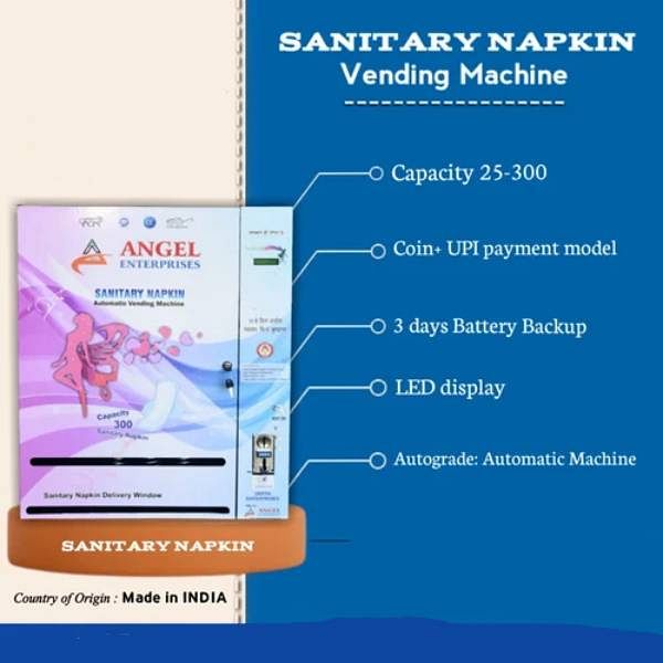 Sanitary Napkin Vending Machine 300 capacity