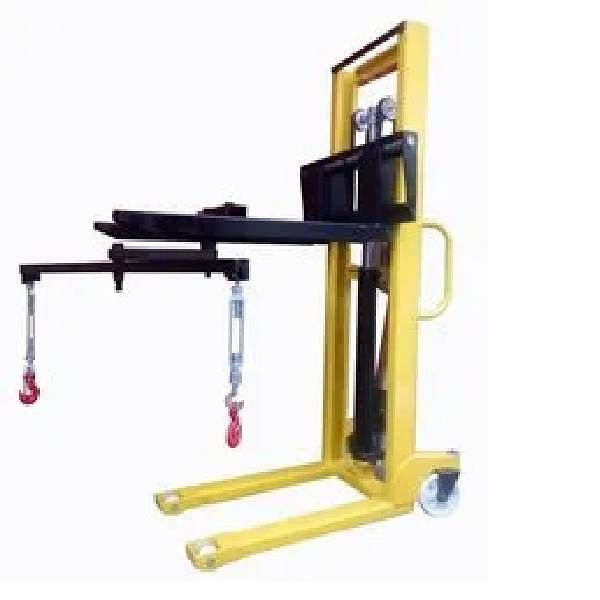 Manual Stacker With Hook Arrangement