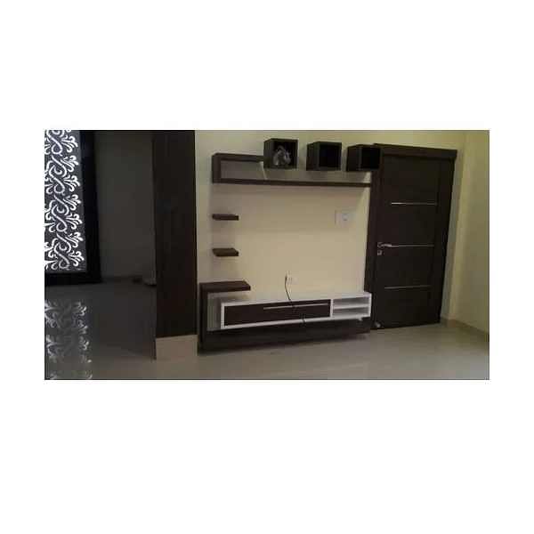 Brown Wooden TV Unit