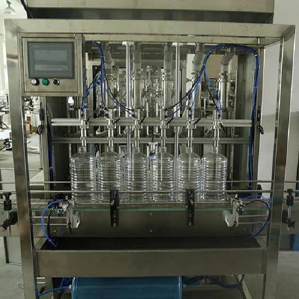 Automatic 4 Head Cooking Oil Jar Filling Machine