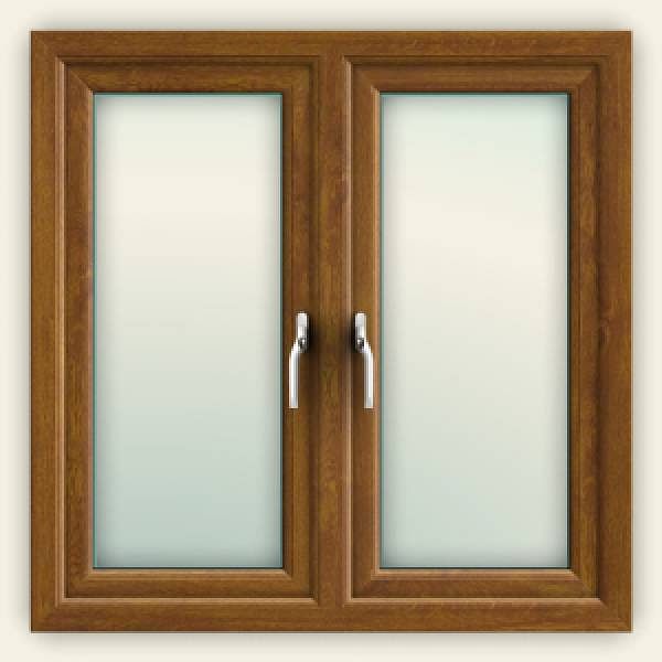 White UPVC Casement Door