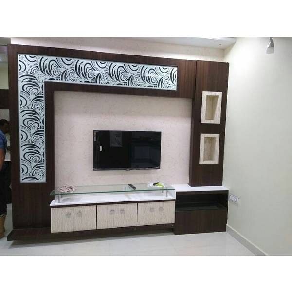 Designer Wooden TV Unit