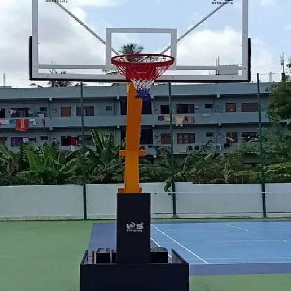 Ws Basketball Pole Fix And Height Adjustable