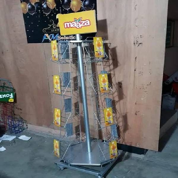 Tetrapack Holding Display Rack