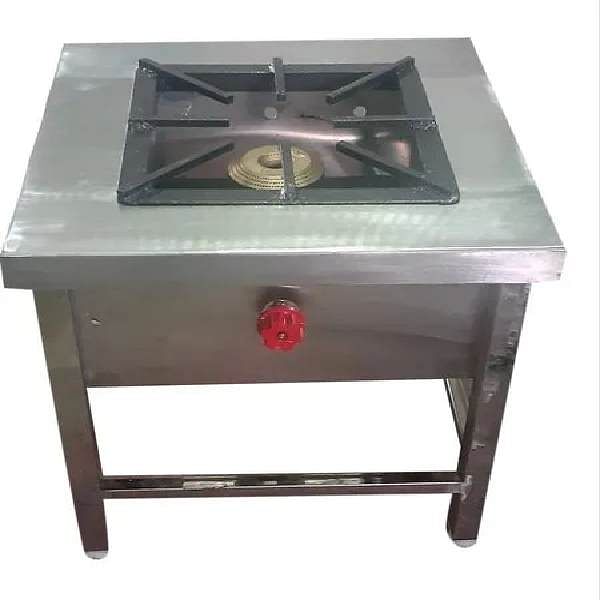 Stainless Steel Single Burner Range