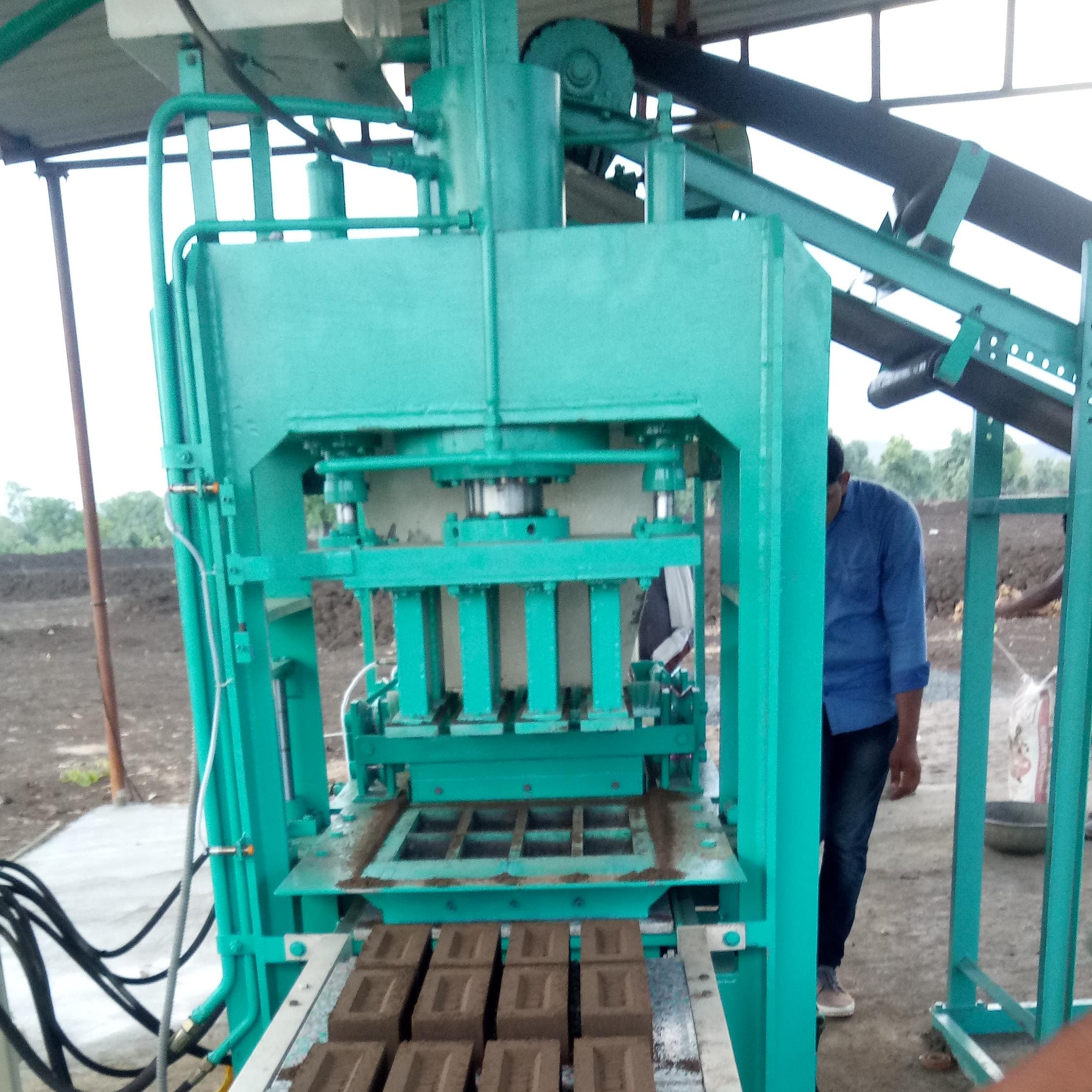 fly ash bricks machine unit