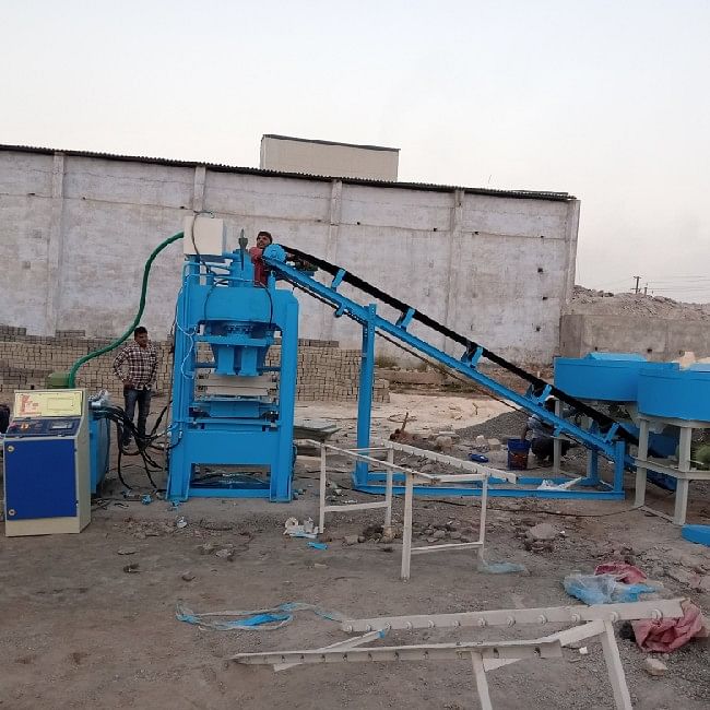 fully automatic hydraulic Bricks making Machine