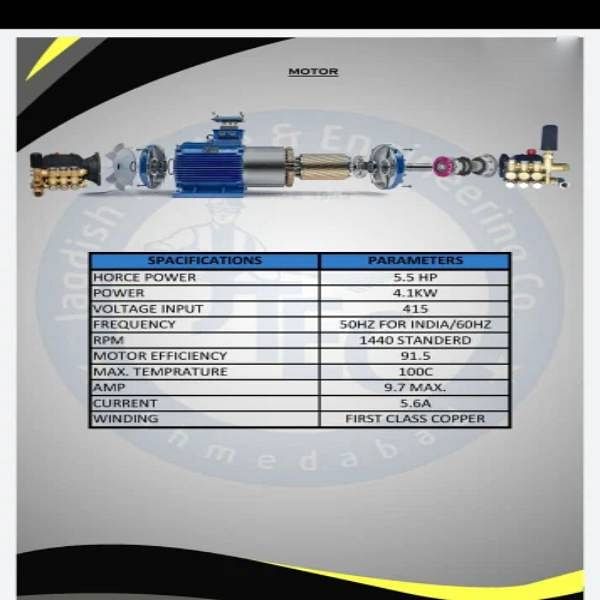 High Pressure Washer Double Force 2 pumps on 1 motor