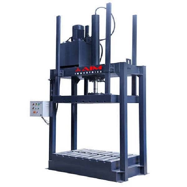 Hydraulic Tarpaulin Bale Press