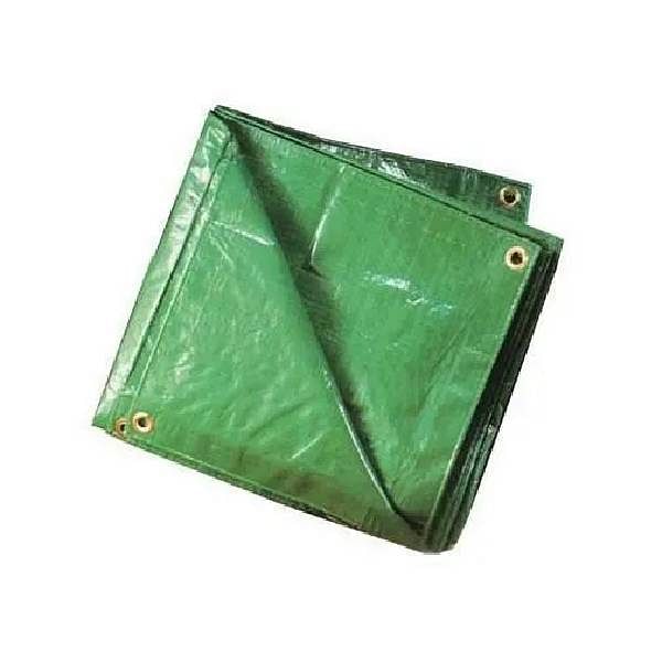 Green Waterproof Regular Plastic Tarpaulin