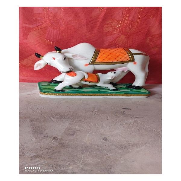 Cow and craft Marbel statue