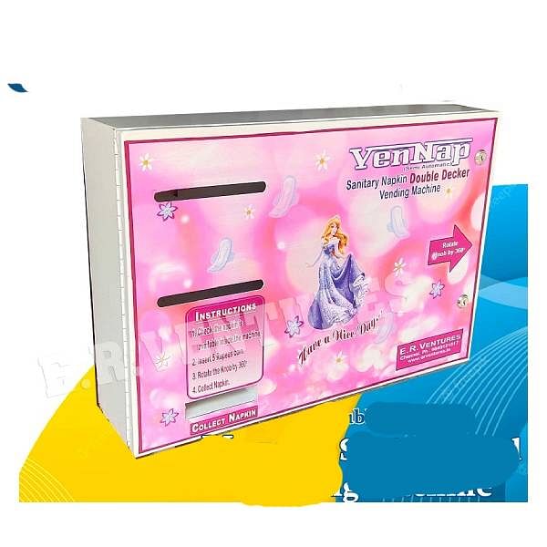 Semi Automatic Sanitary Napkin Vending Machines - Vennap