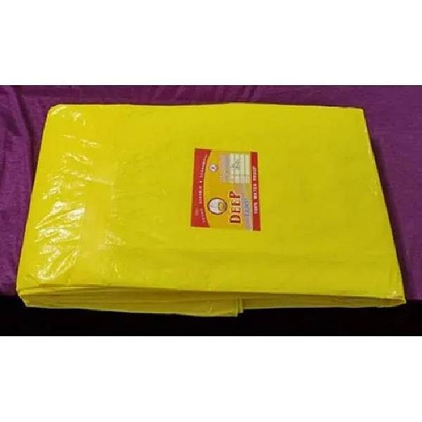 Yellow Deep Tarp Plastic Tarpaulin