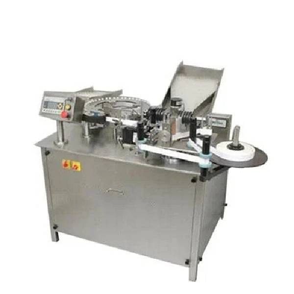 Automatic round bottle sticker labeling machine