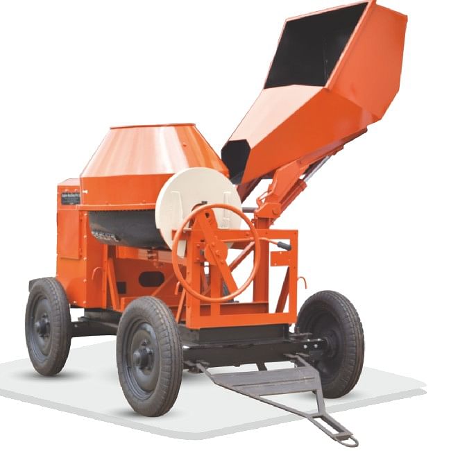 Heavy duty Hopper mixture with 8hp diesel engine.