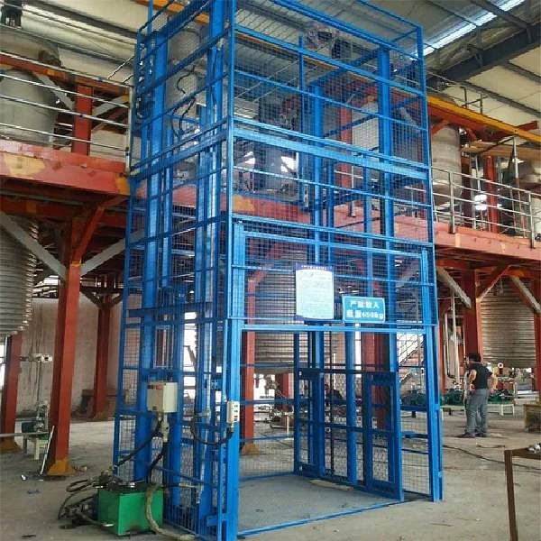 Khodiyar Engineering Warehouses Goods Elevator, For Industrial, Capacity: 4 Ton