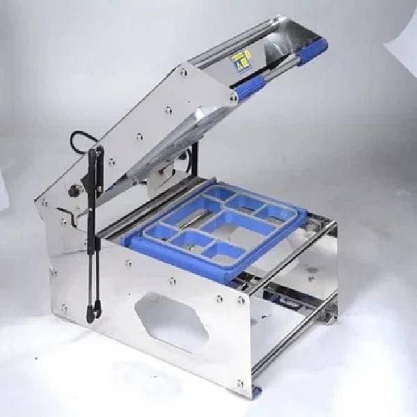 8 Cavity Tray Sealing Machine