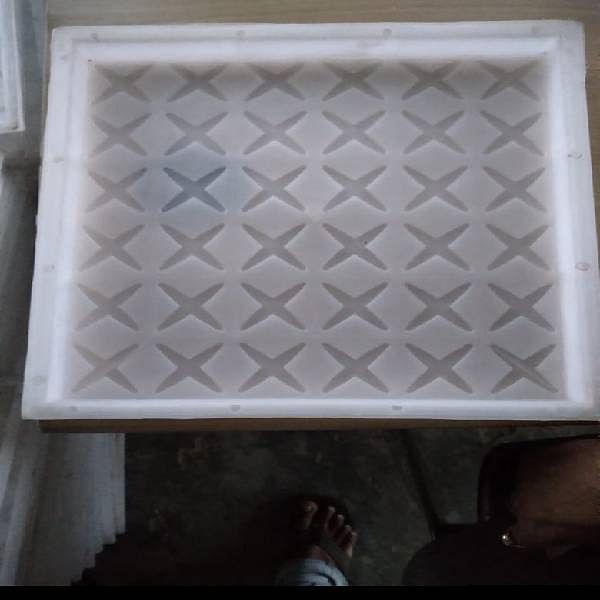 Star design Chequered tile mould