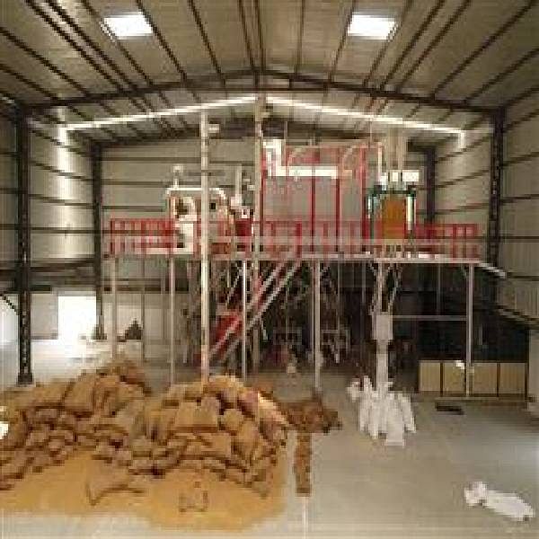 100 HP Automatic Wheat Flour Mill Plant