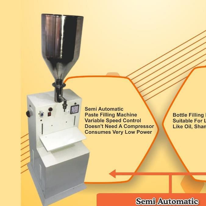 Semi AUTOMATIC  Bottle Filling Machine