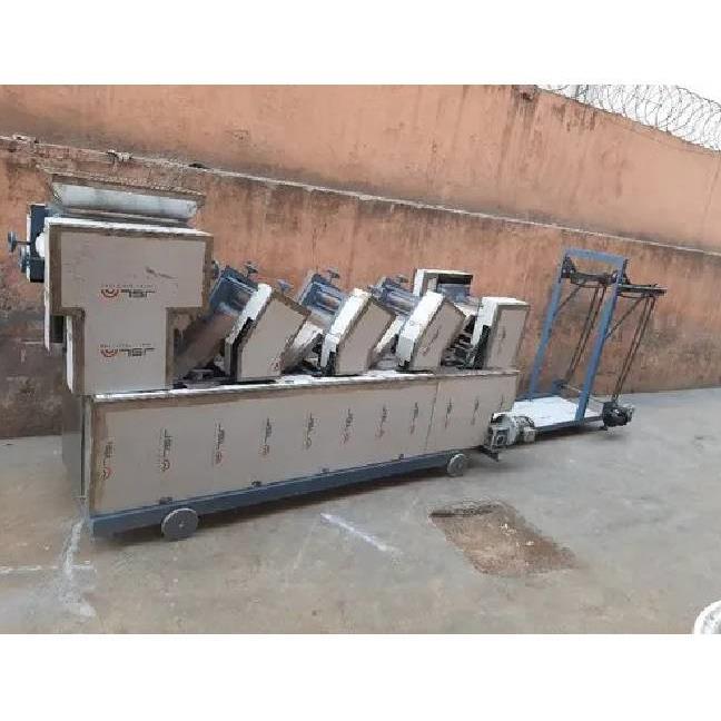 3- Stage Polished Stainless Steel Noodle Making Machine, Capacity: 200, 1000