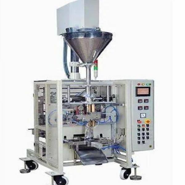 Collar Type Pouch Packing Machine For 5gr To 5kg With Auger Filling For Spices/ Besan/Atta Etc