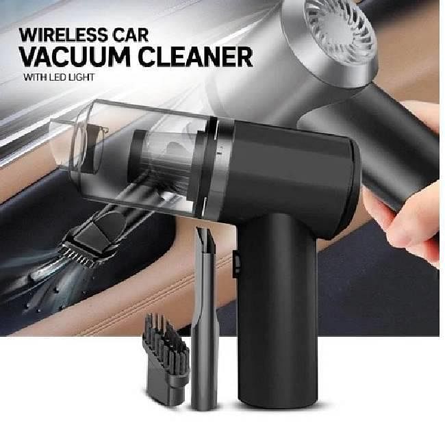 2 in 1 Vacuum Cleaner-Handheld Vacuum Car Cleaner Air Duster Wireless Rechargeable Home