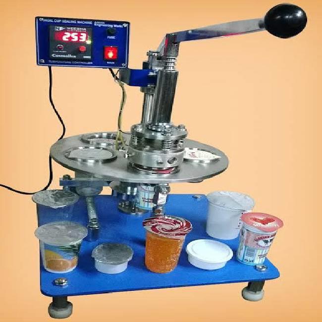 VE- QJ748 Rotary Cup Sealer Machine